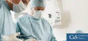 Doctors performing a procedure