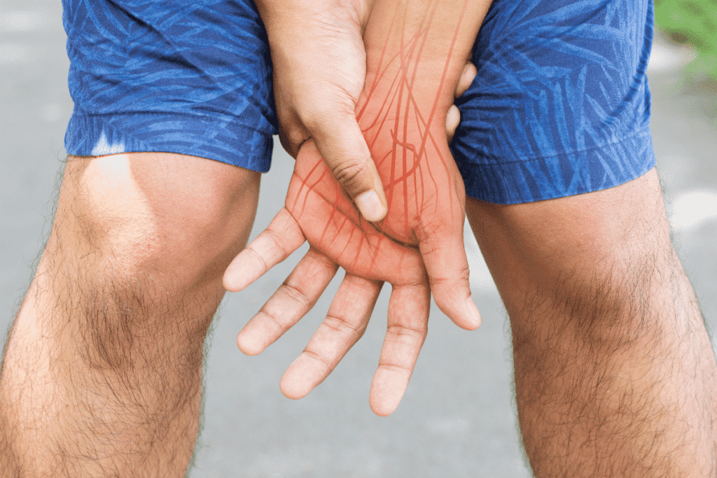 Ulnar nerve damage