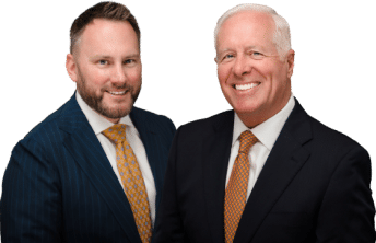 Pennsylvania attorneys John F. Cordisco and Michael L. Saile, Jr. pictured before a transparent background