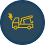 truck accident icon