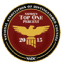 top one percent badge