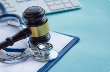 medical malpractice gavel