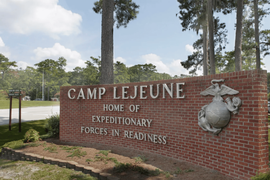 Camp Lejeune Sign