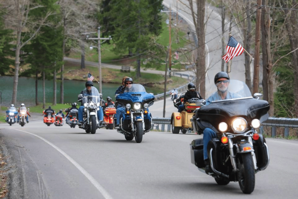 Motorcycle riders in PA