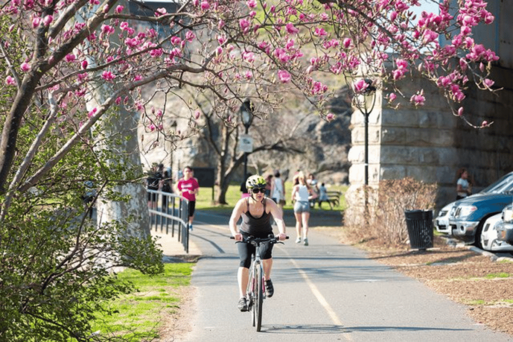 Bike trail in Pennsylvania