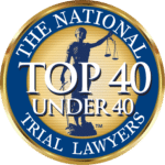 The national top 40 trial lawyers award