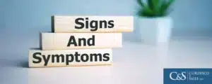 sign and symptoms banner