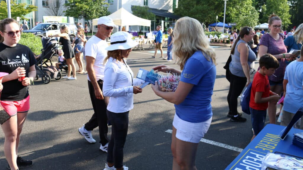 Community unity national night out with cordisco & saile