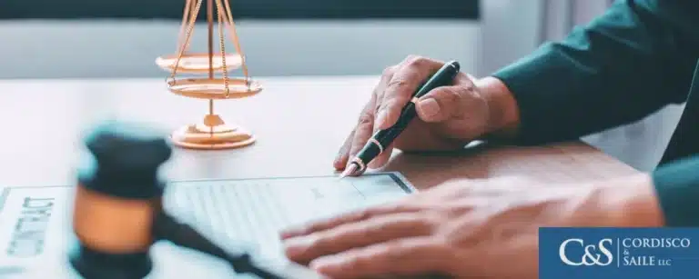 Man receiving a compensation letter