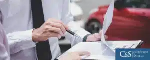 Attorney discussing the extent of damage after a car accident