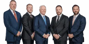 group of Cordisco & Saile personal injury attorneys standing together