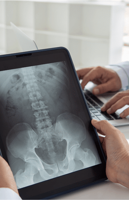 scans of pelvic area