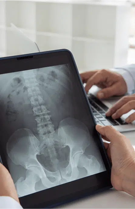 scans of pelvic area