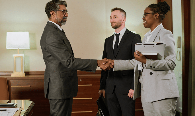 attorneys shaking hands