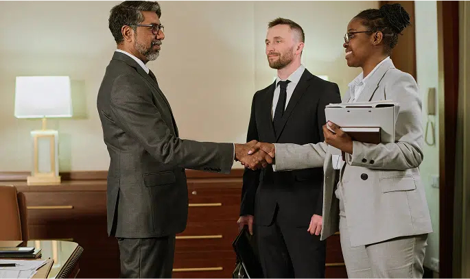attorneys shaking hands