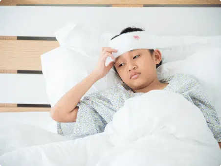 child with brain injury