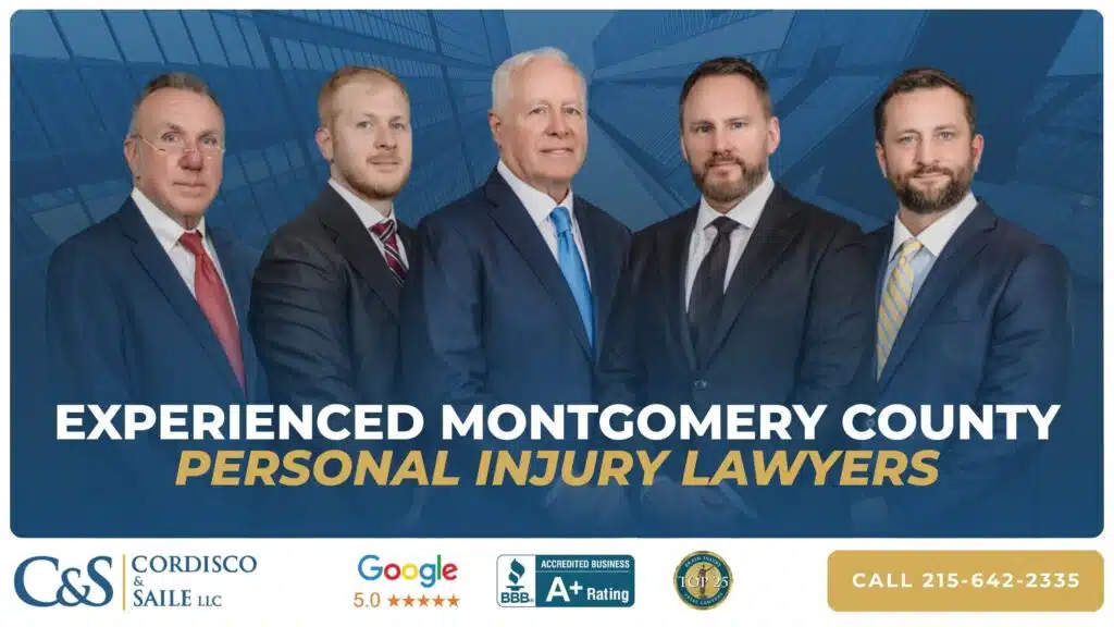 montgomery county personal injury lawyers pictured with awards